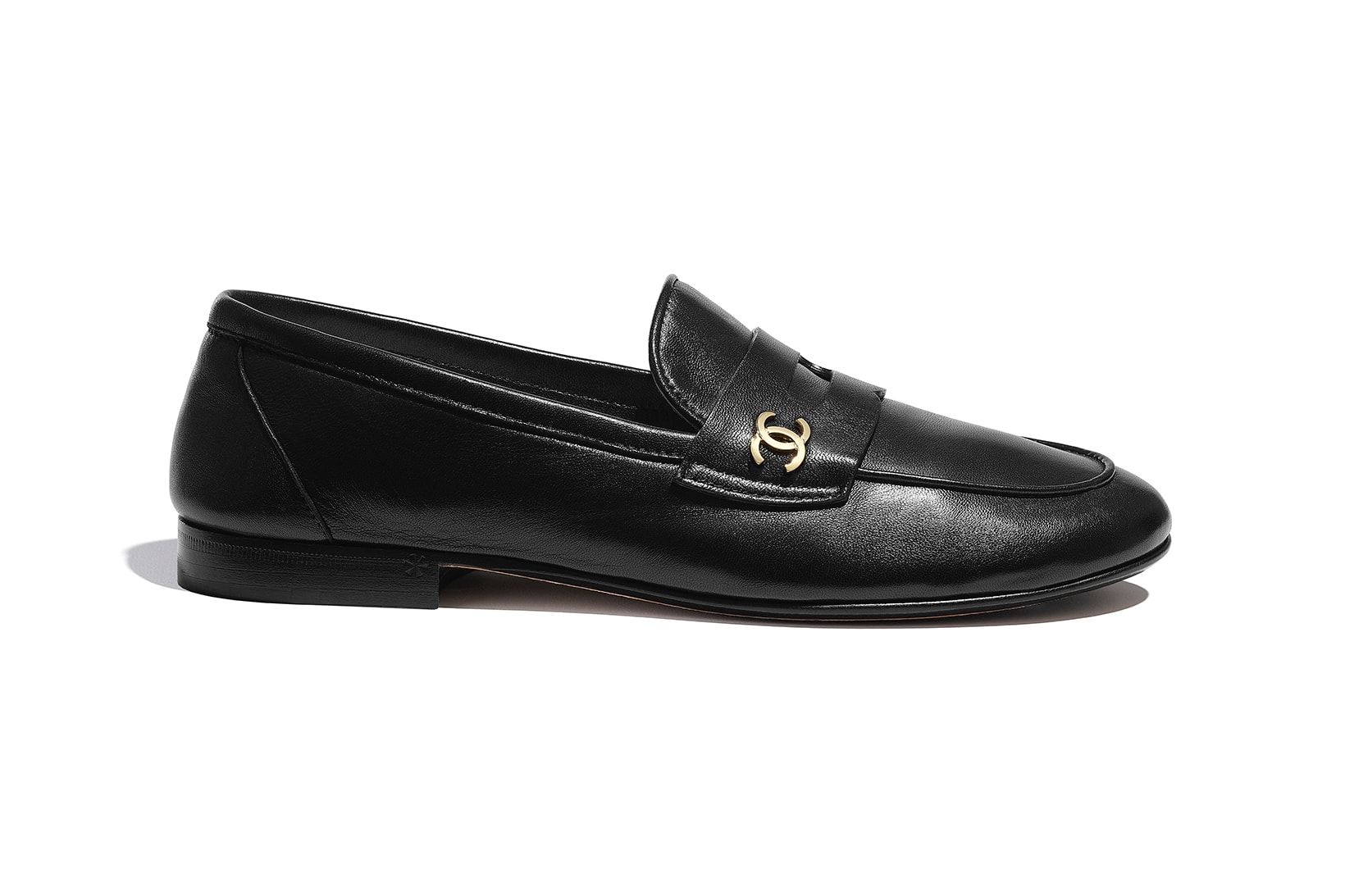 Chanel Womens Loafer & Moccasin Shoes, Black, 21