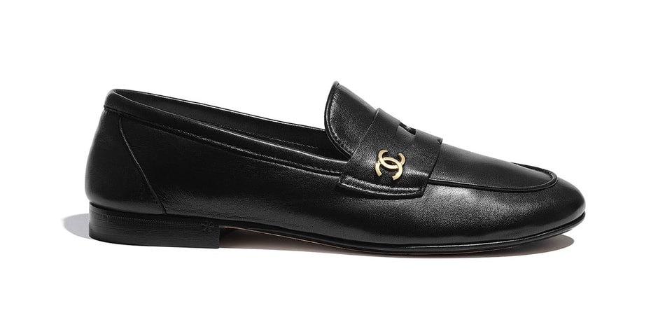 Chanel Logo Loafers - 16 For Sale on 1stDibs