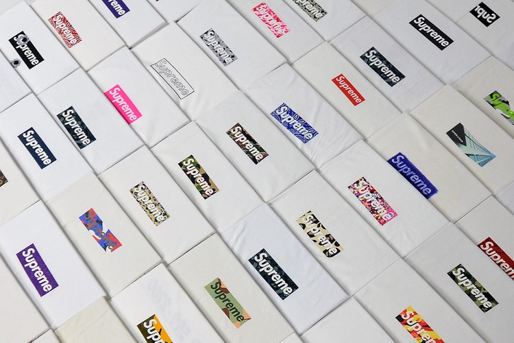 Christie's Is Auctioning Every Single Supreme Box Logo Shirt From 1994 to 2020