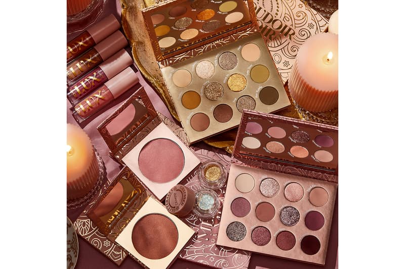 colourpop holiday collection eyeshadows lip oils blushes makeup