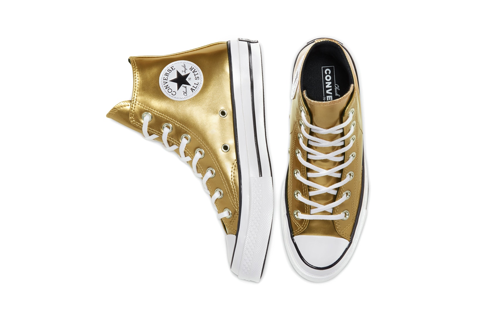 Converse Chuck 70 Industrial Glam Gold Silver