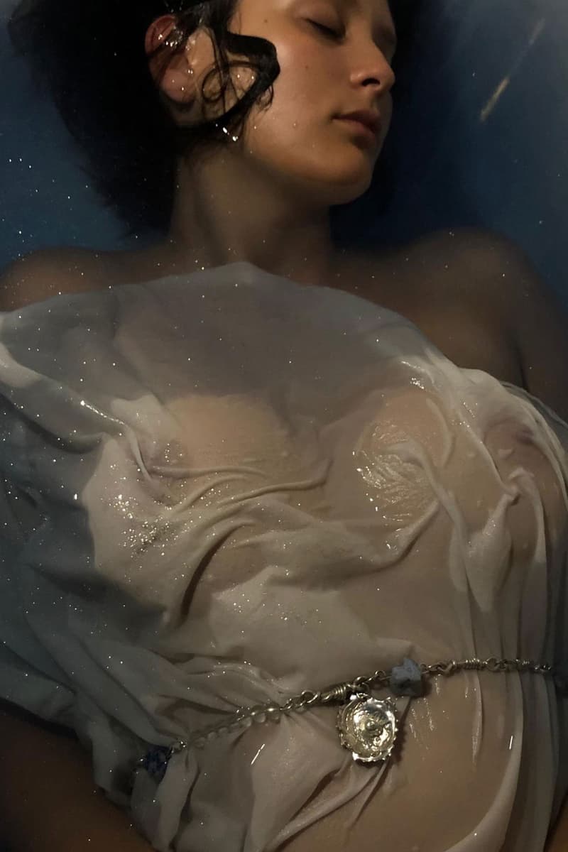 di petsa jewelry spring summer 2021 the self birth of venus lookbook gold silver bold necklaces earrings sylvie macmillan