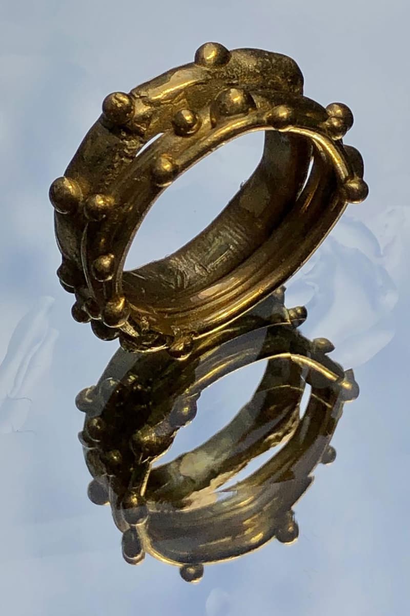 di petsa jewelry spring summer 2021 the self birth of venus lookbook gold silver bold necklaces earrings sylvie macmillan
