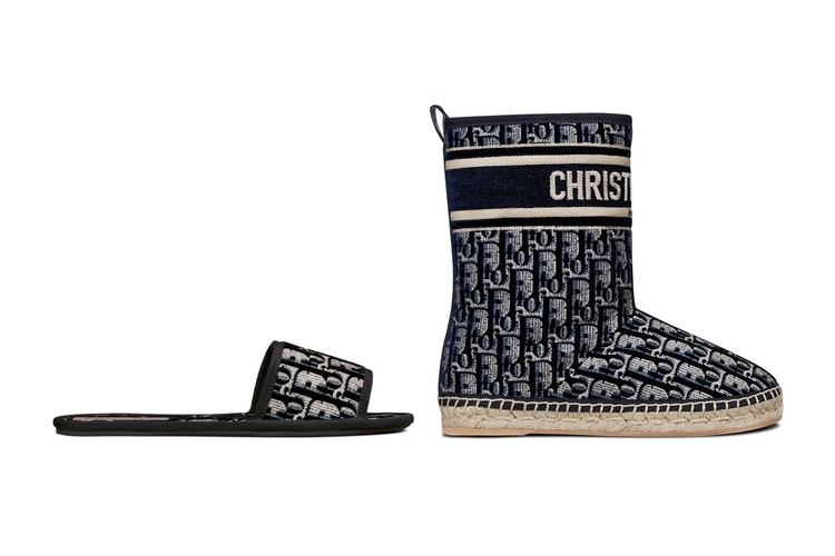 Up Your Loungewear Game With Dior's Monogram Indoor Shoes
