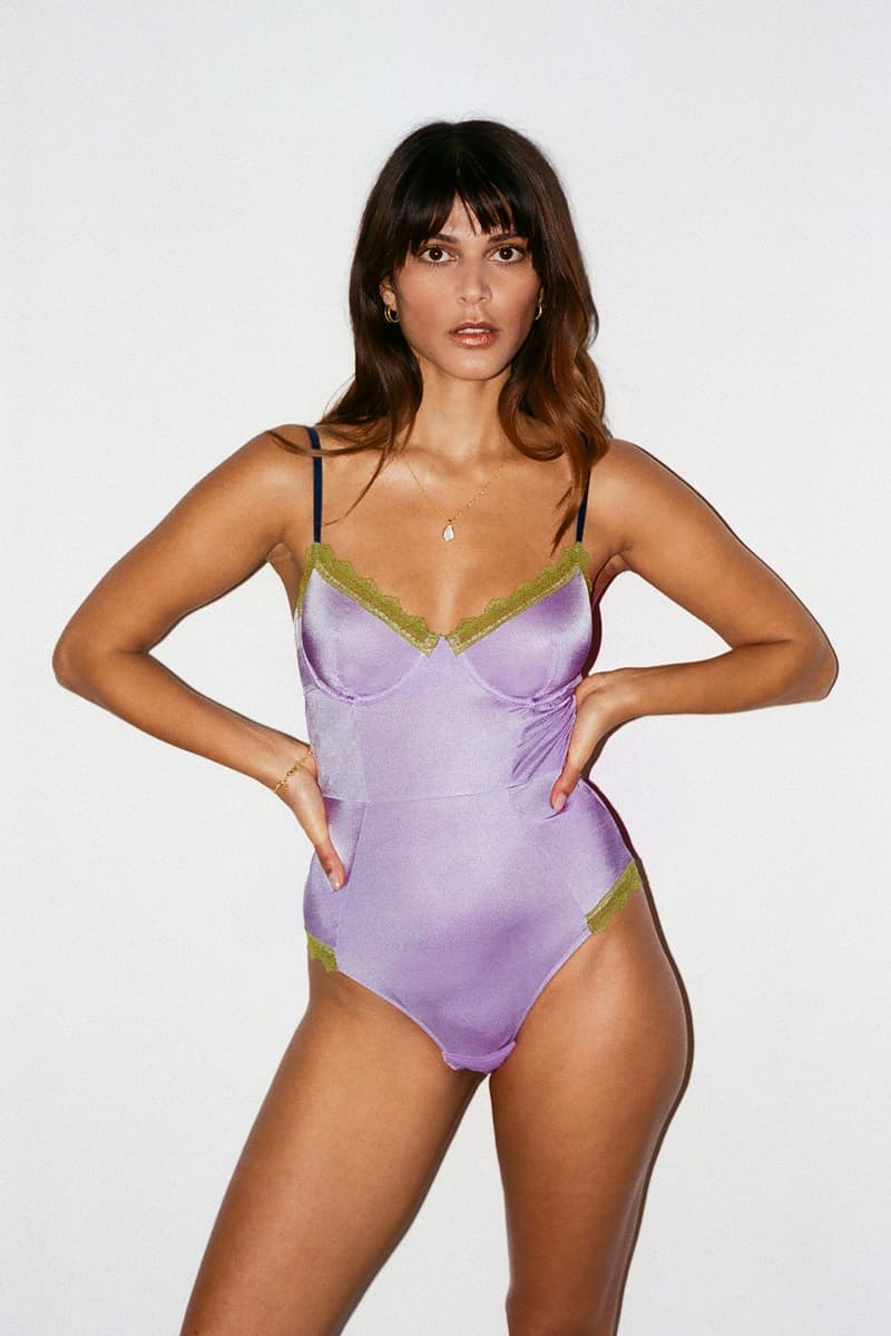 dora larsen lingerie lace bras underwear bodysuits sets sustainable eco-friendly jessica lily release