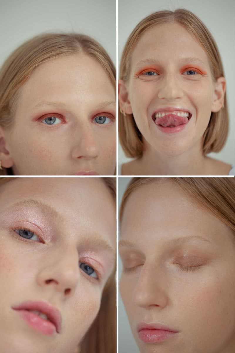 espressoh Chiara Cascella first eyeshadow palette simple makeup monochrome