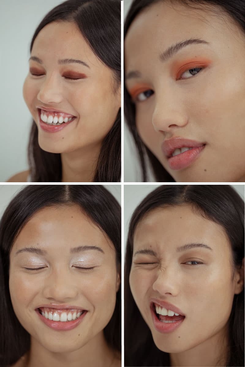 espressoh Chiara Cascella first eyeshadow palette simple makeup monochrome
