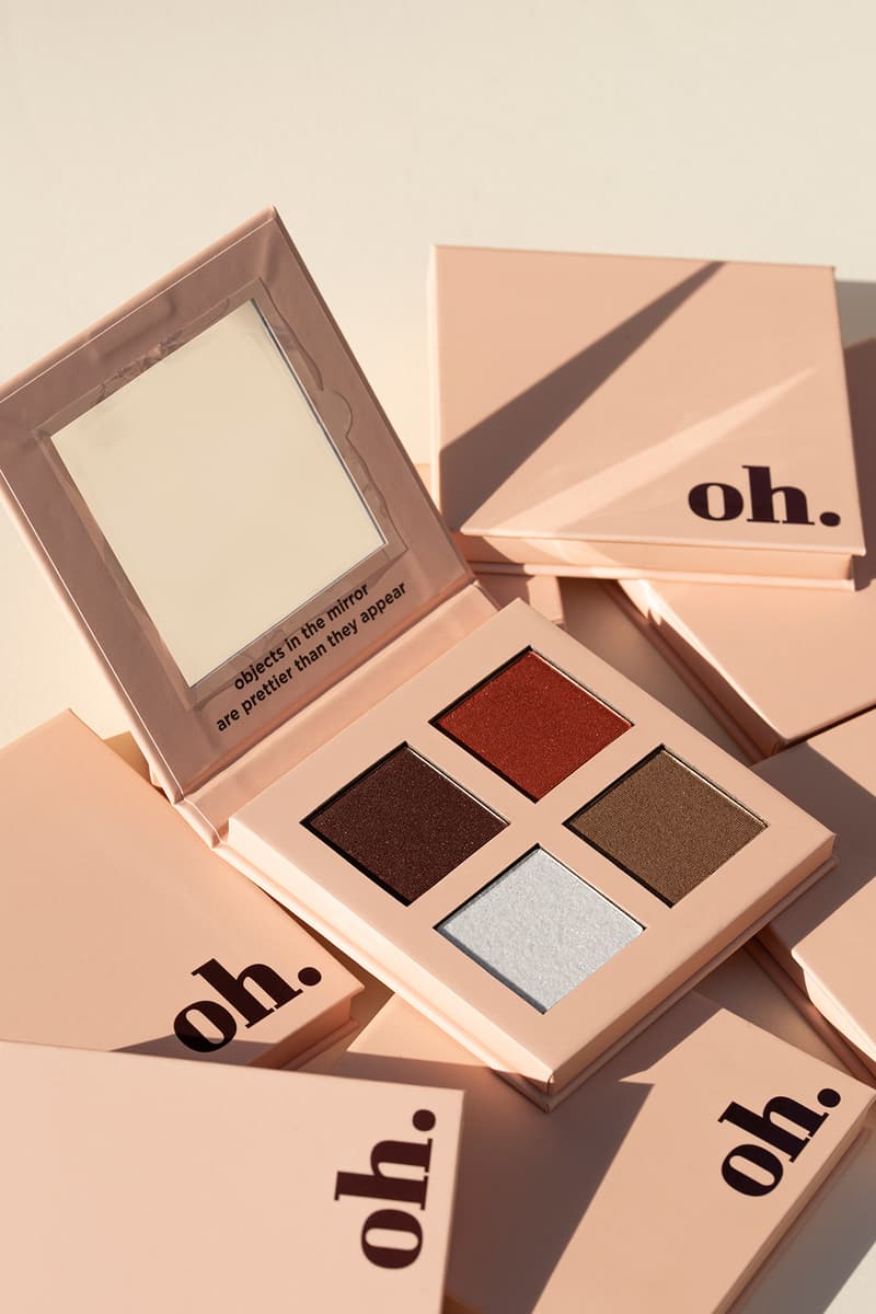 espressoh Chiara Cascella first eyeshadow palette simple makeup monochrome