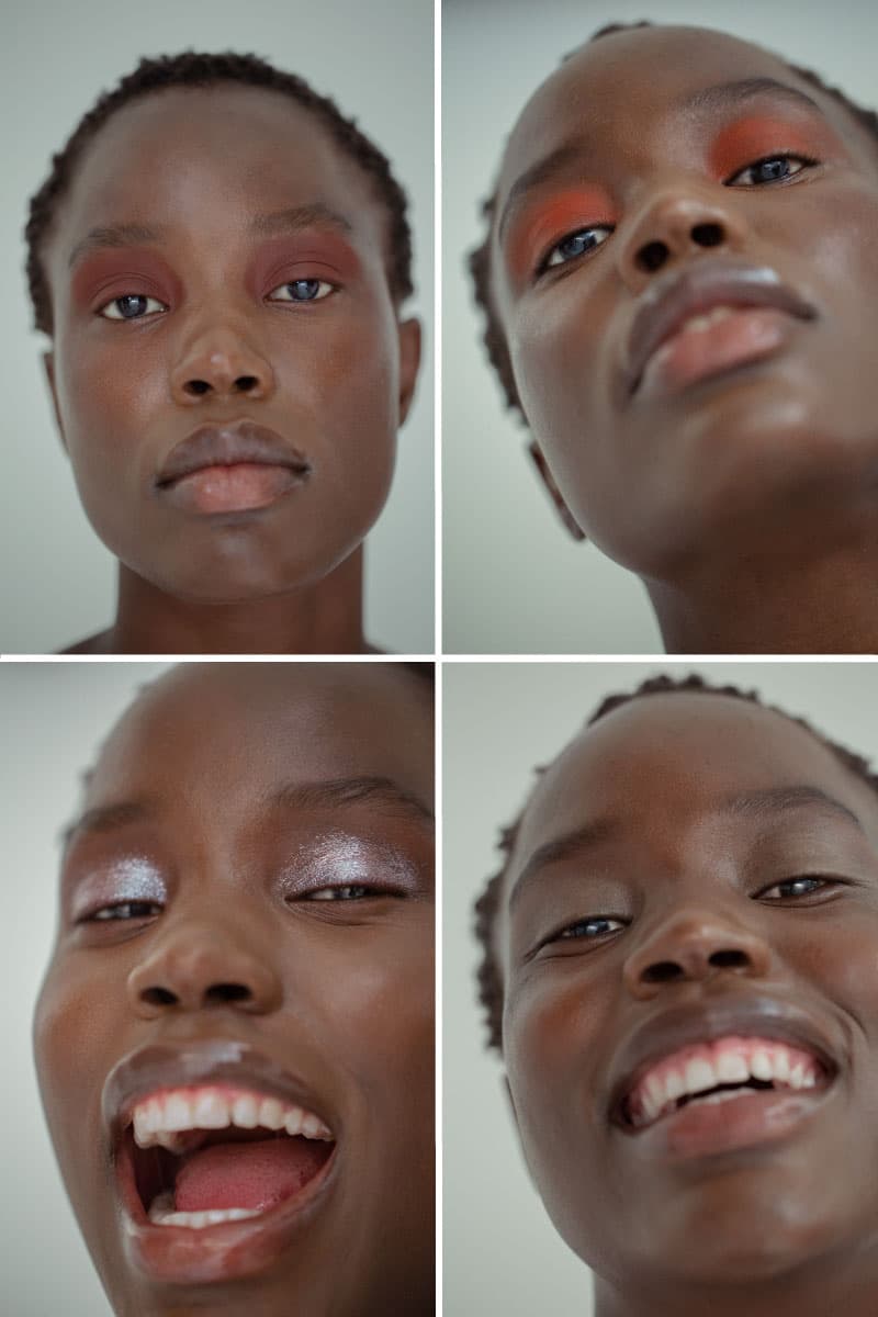 espressoh Chiara Cascella first eyeshadow palette simple makeup monochrome
