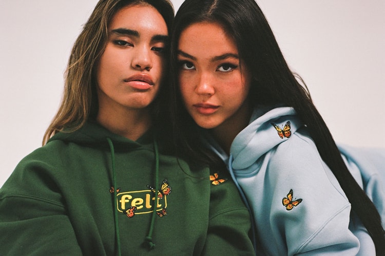 Felt Drops Butterfly-Embroidered FW20 Collection