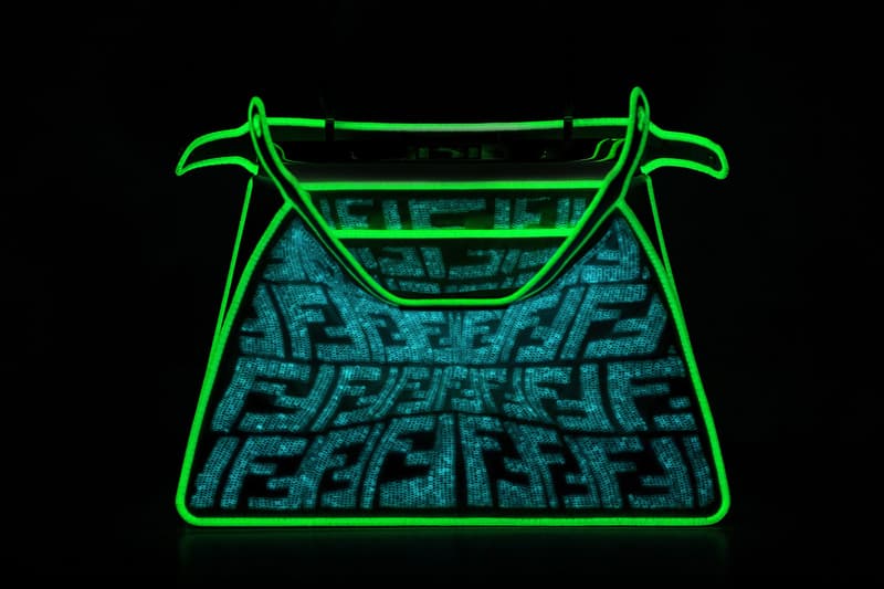 fendi peekaboo glow in the dark handbags iseeu design miami sarah coleman silvia venturini