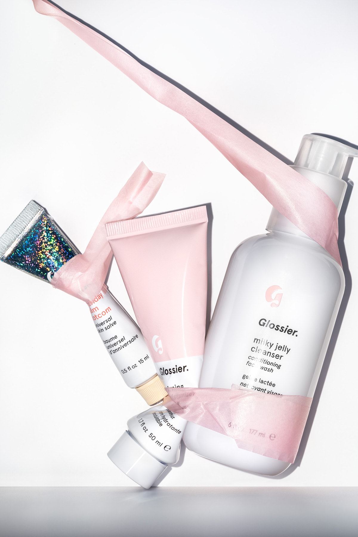 Glossier Milky Jelly Cleanser Super Bounce Serum