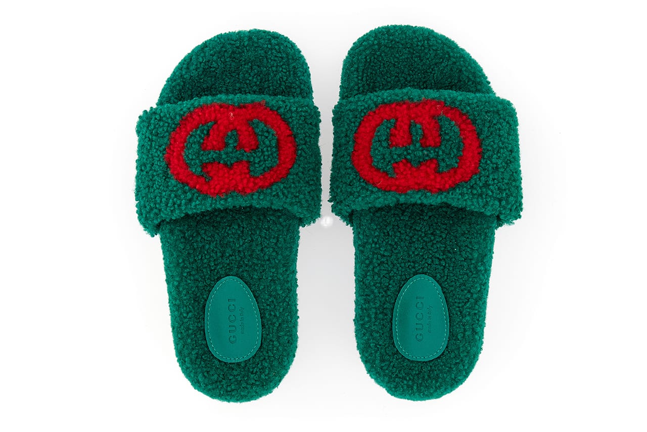 gucci slides red green