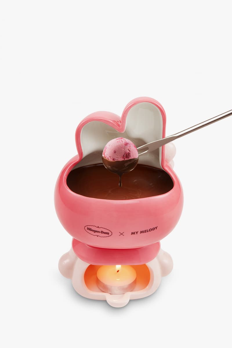 Häagen-Dazs Sanrio Chocolate Fondue Collaboration Hello Kitty Pompompurin My Melody