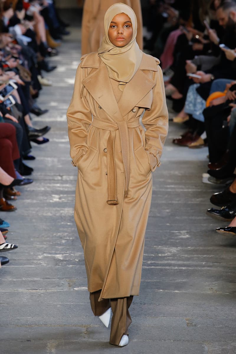 halima aden muslim hijab model max mara milan fashion week 2017