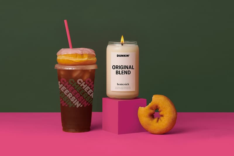 Homesick Dunkin' Donuts Limited-Edition Candles Old Fashioned Original Blend Coffee Scent Food Inspiration Where to Buy