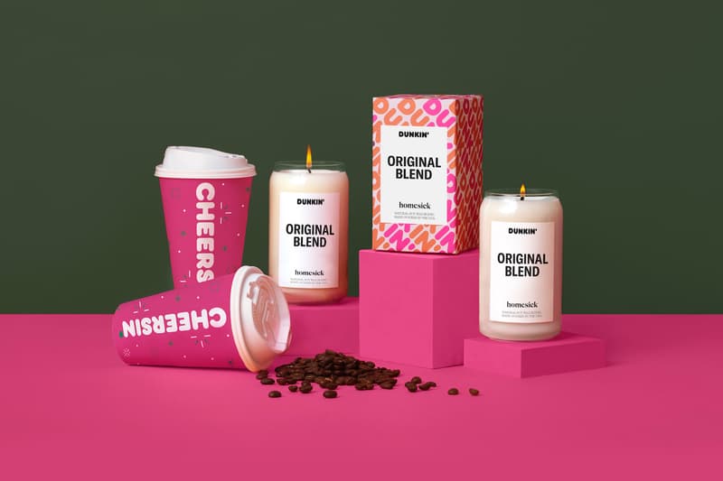 Homesick Dunkin' Donuts Limited-Edition Candles Old Fashioned Original Blend Coffee Scent Food Inspiration Where to Buy