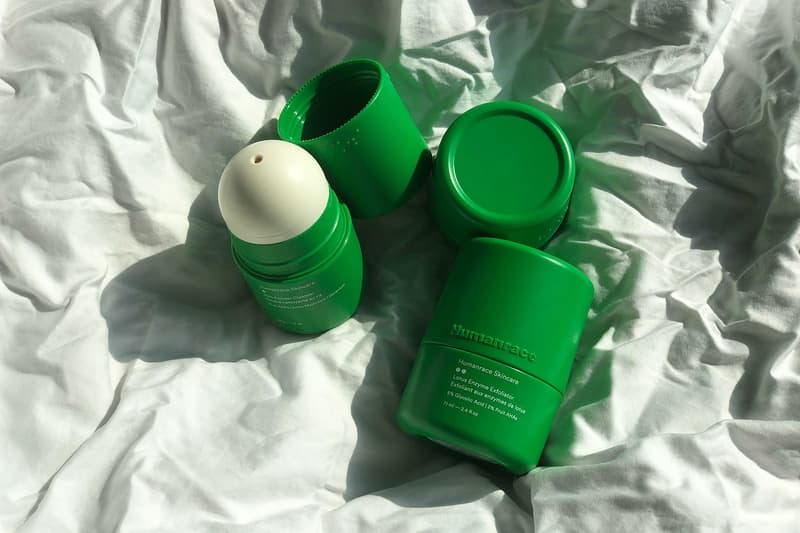 pharrell humanrace skincare review vegan sustainable refillable powder cleanser exfoliator moisturizer cream