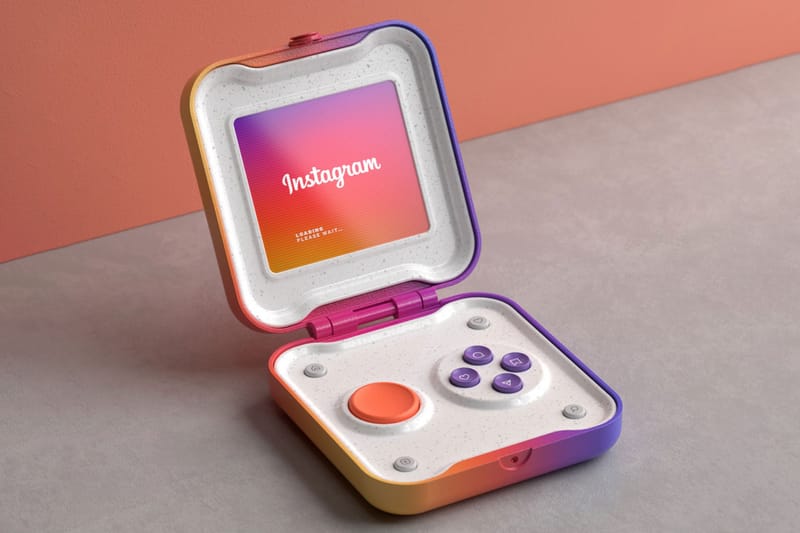 Instagram Goes Retro on This Conceptual Handheld Device