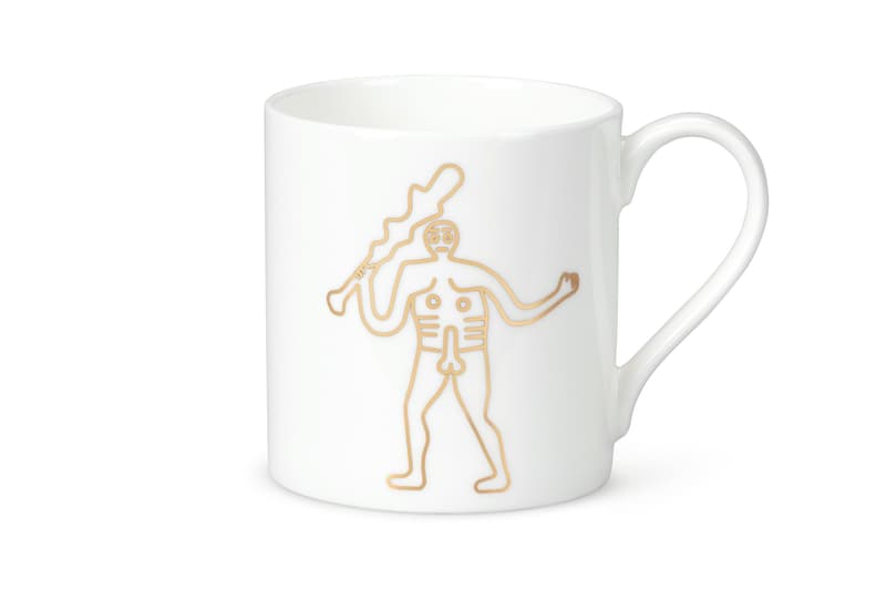 Jeremy Deller x Aries Penis Willy Cup Mug Plate