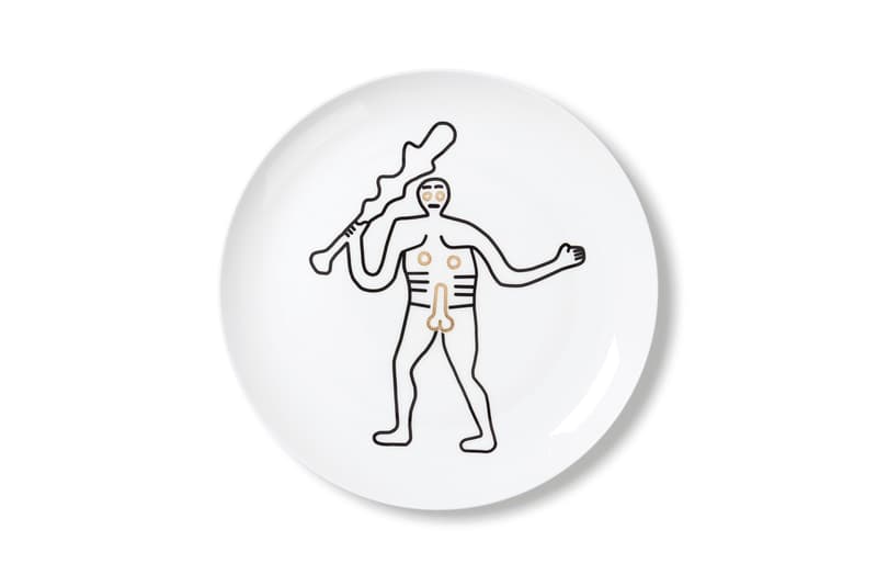 Jeremy Deller x Aries Penis Willy Cup Mug Plate