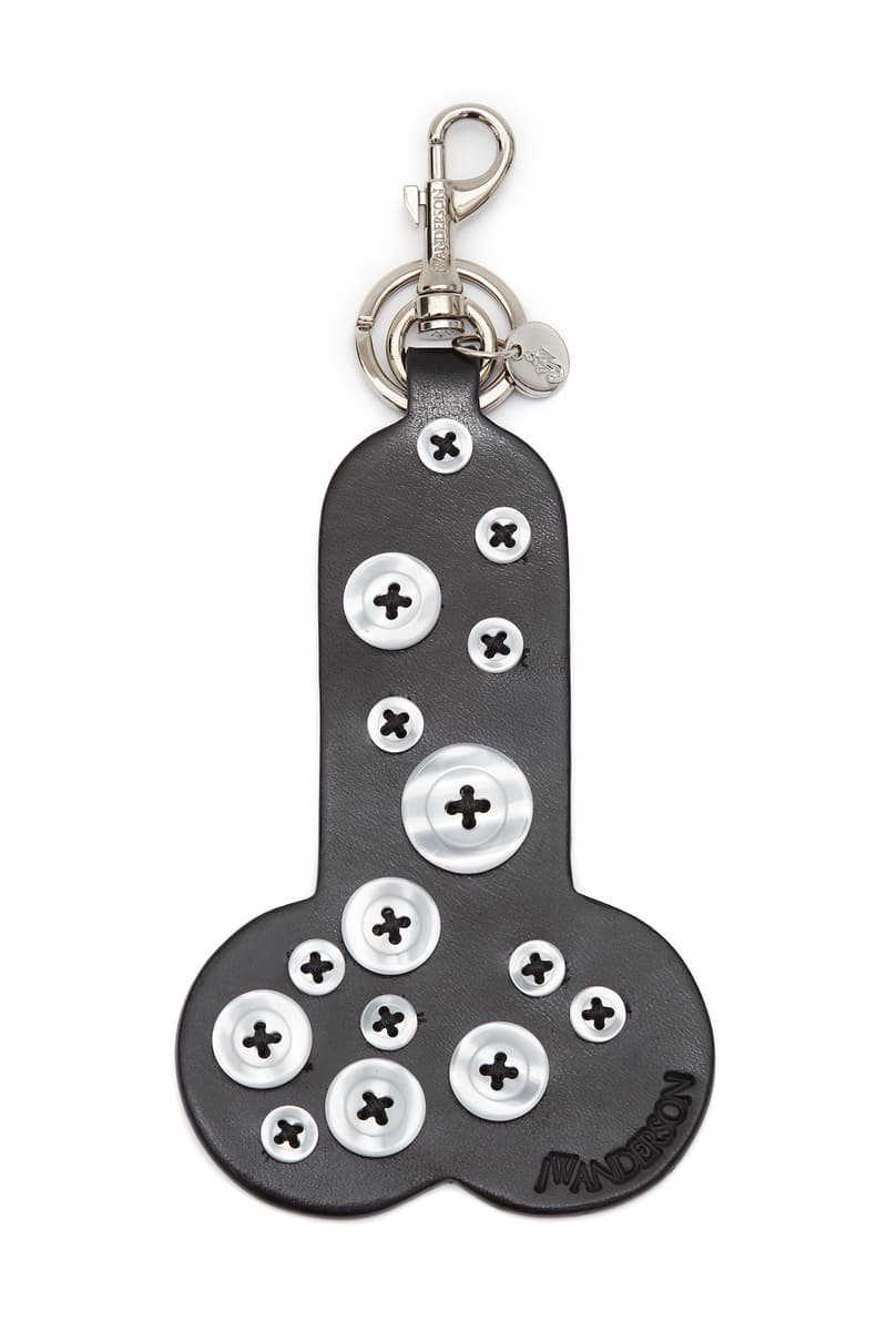 JW Anderson Made in Britain Capsule Collection Release Jonathan Anderson Eco-Conscious Materials London Penis Keychain 