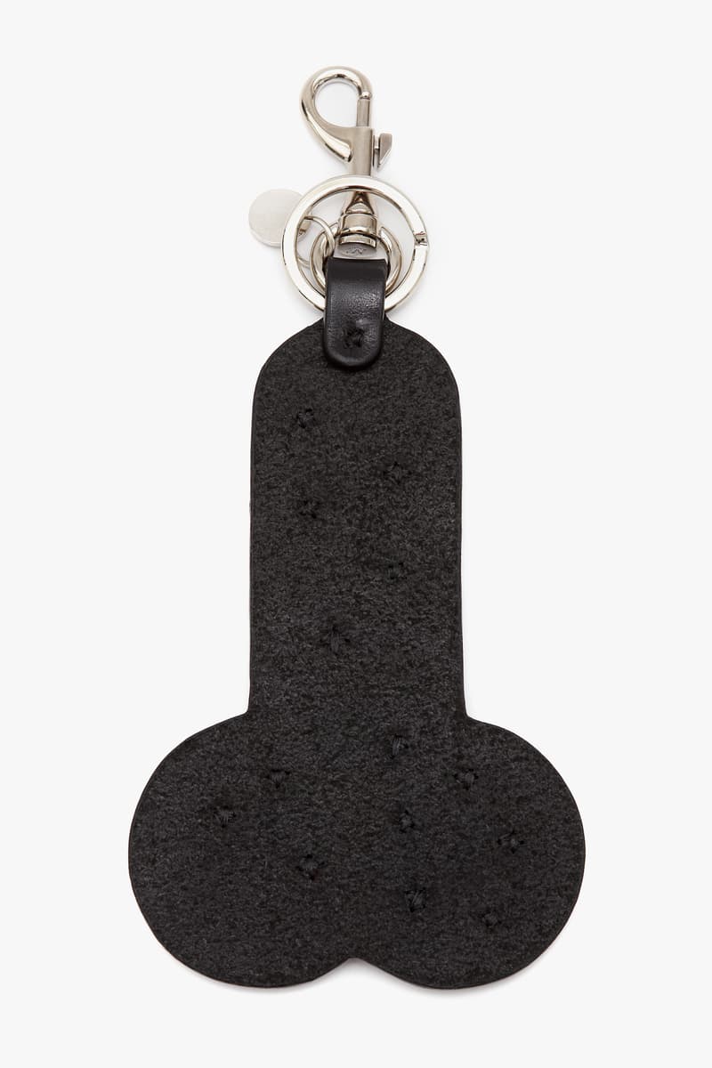 JW Anderson Made in Britain Capsule Collection Release Jonathan Anderson Eco-Conscious Materials London Penis Keychain 