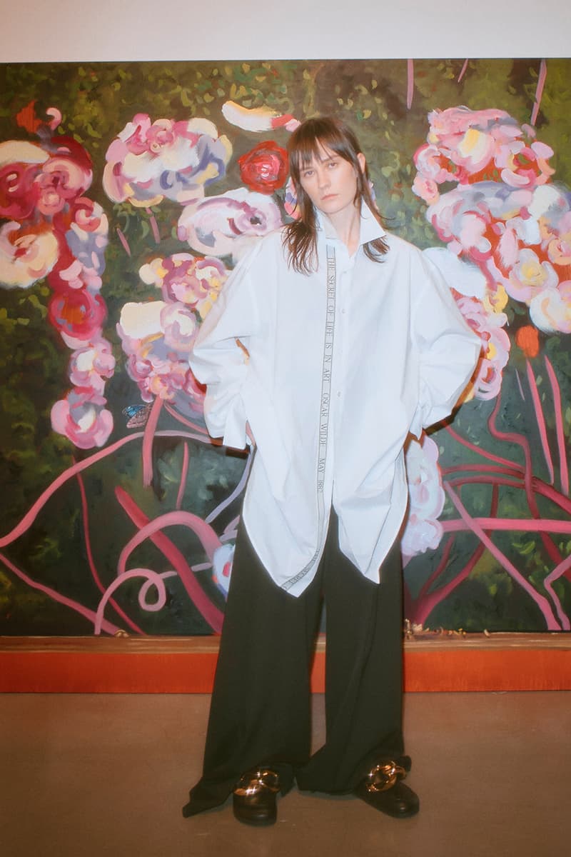 jw jonathan anderson oscar wilde unisex capsule collection tees bags campaign
