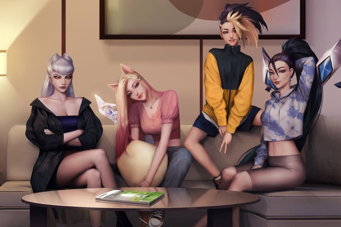 Riot Games Virtual Pop Group K Da Interview Hypebae