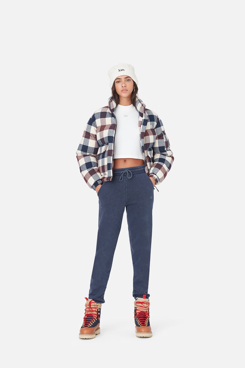 kith women winter collection outerwear jackets hoodies sweatpants 