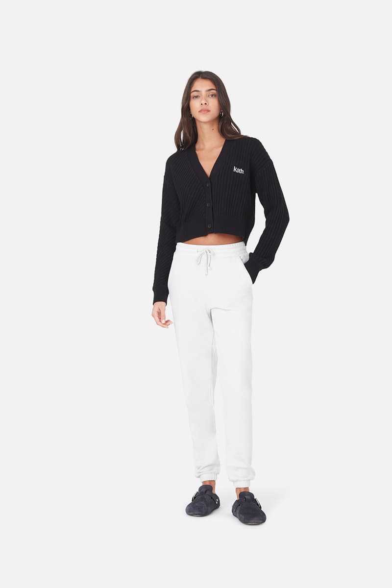 kith women winter collection outerwear jackets hoodies sweatpants 