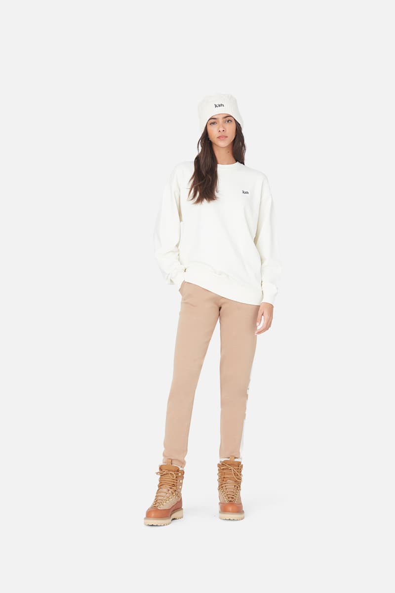 kith women winter collection outerwear jackets hoodies sweatpants 