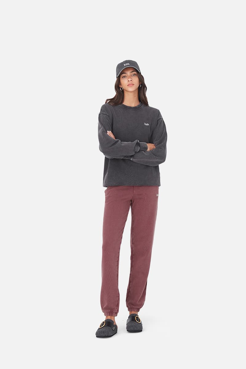 kith women winter collection outerwear jackets hoodies sweatpants 