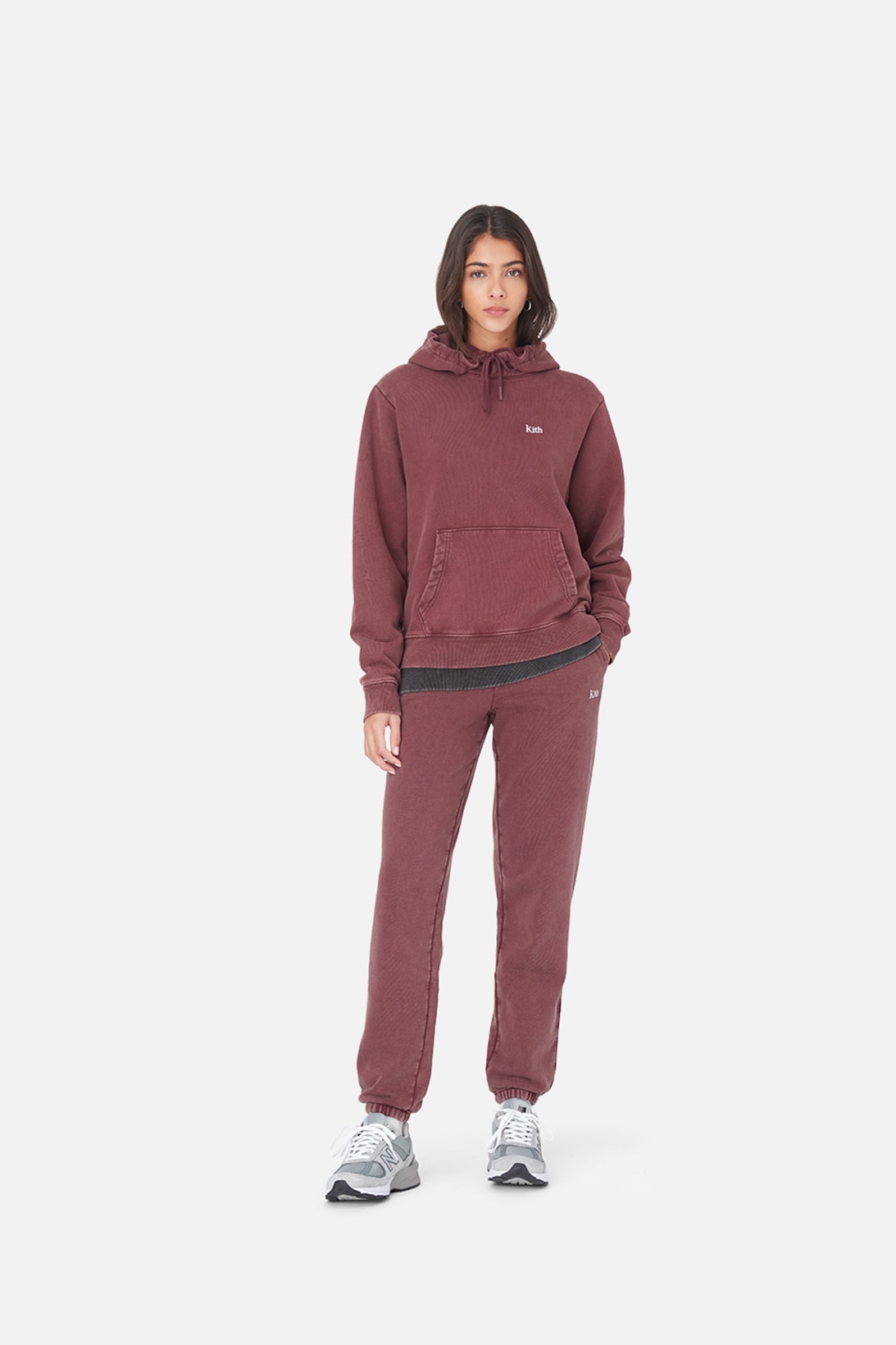 kith women winter collection outerwear jackets hoodies sweatpants 