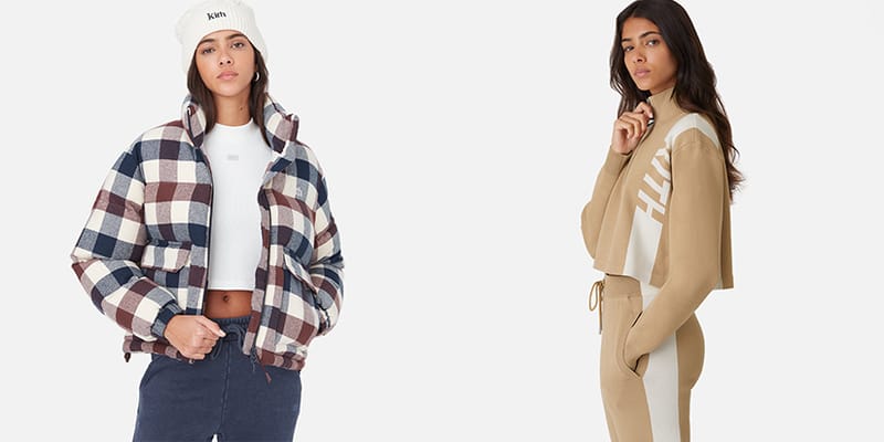 kith plaid coat