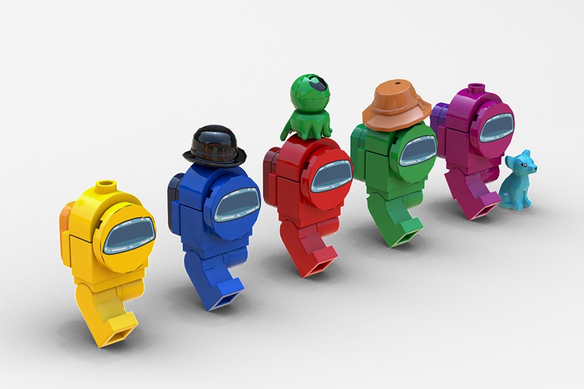 Lego Unveils Fan Made Among Us Set Idea Hypebae