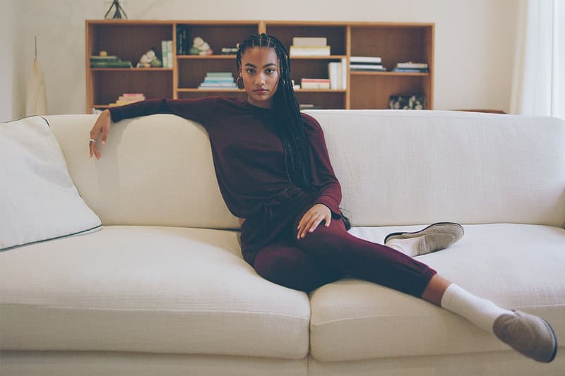 leset resort 2021 loungewear collection knitwear cardigan sweaters jogger pants release