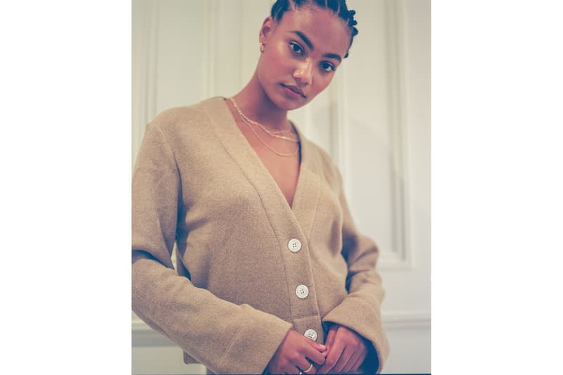 leset resort 2021 loungewear collection knitwear cardigan sweaters jogger pants release
