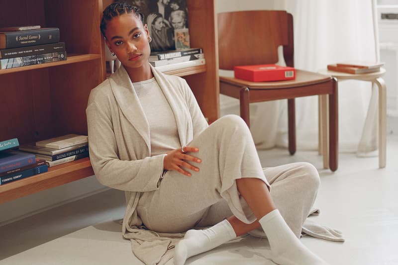 leset resort 2021 loungewear collection knitwear cardigan sweaters jogger pants release
