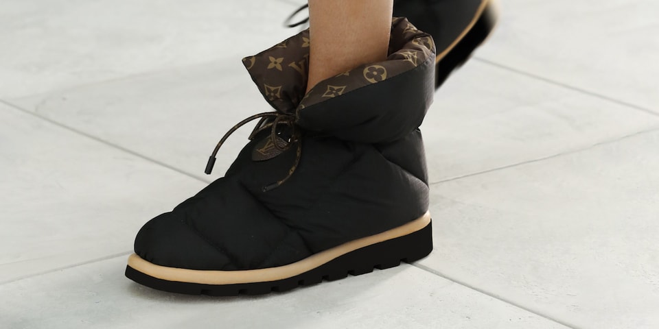 Schoenentrend: de 'pillow shoe' van Louis Vuitton