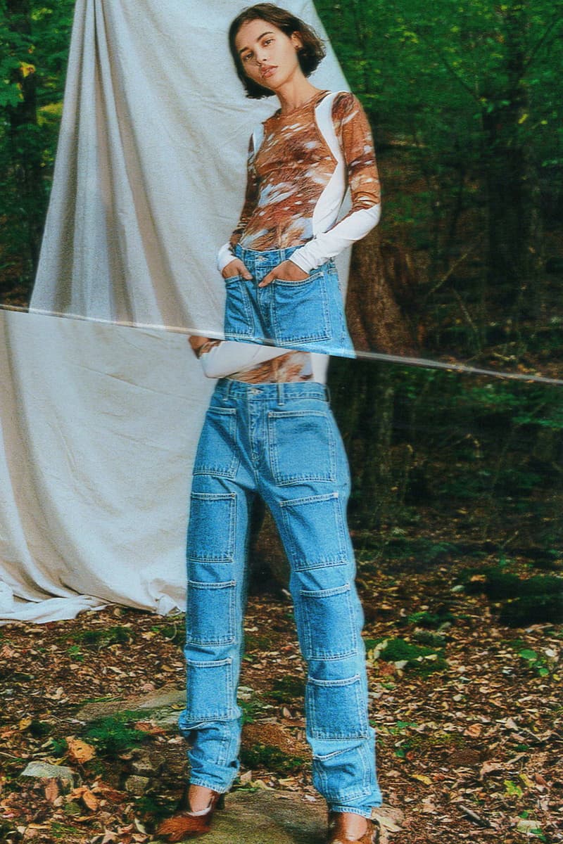 lourdes new york spring summer 2021 divine intervention collection lookbook andreas aresti jerseys dresses jeans denim