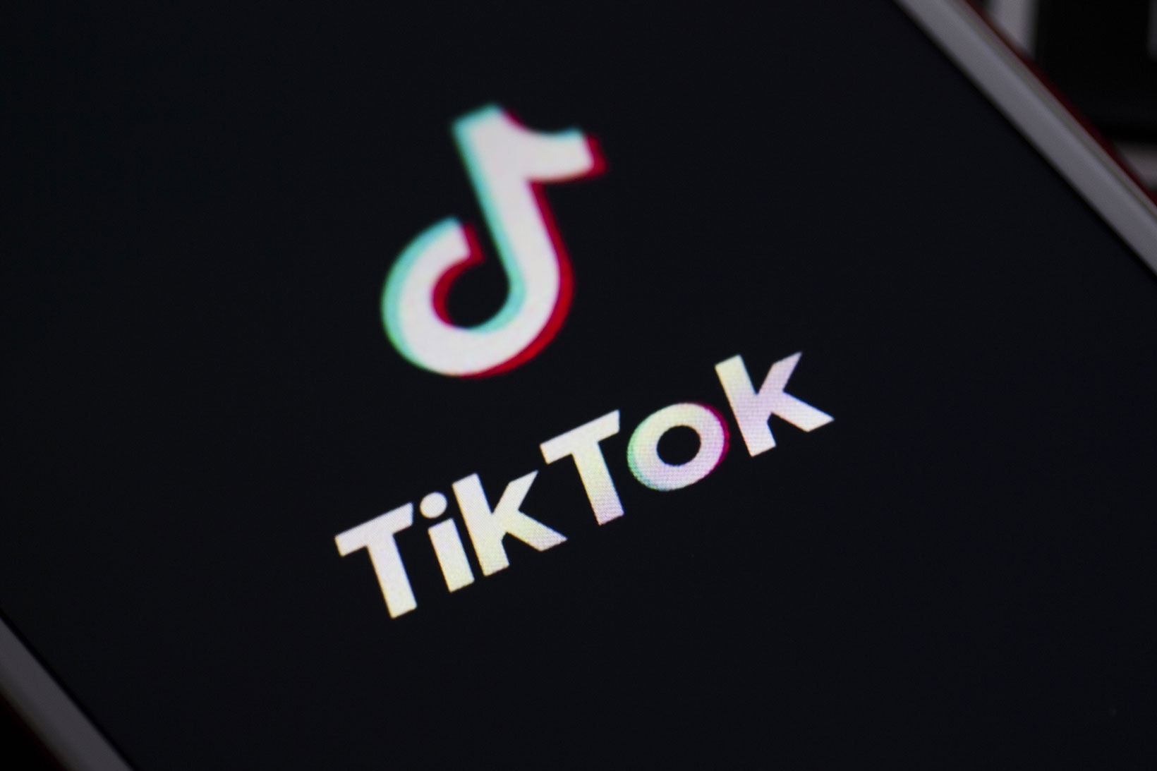 TikTok App Logo iPhone Screen