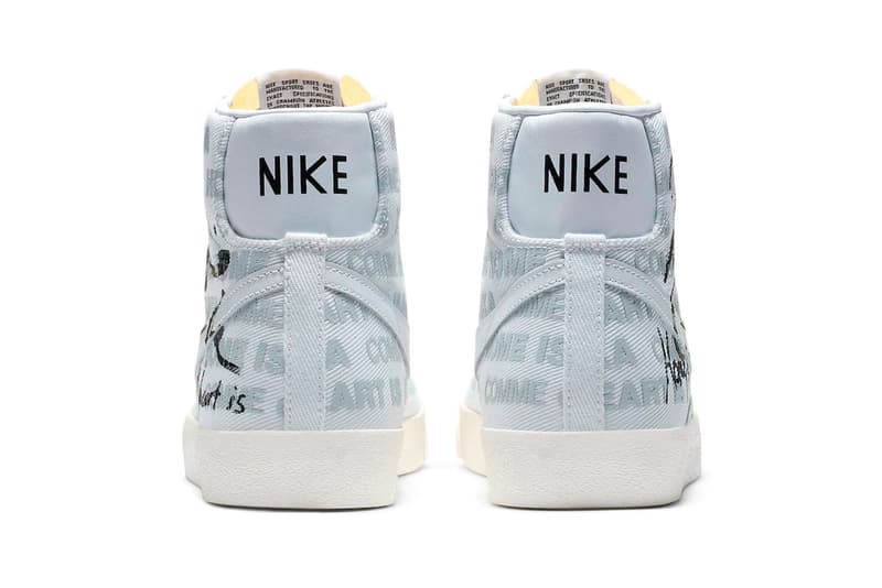 Naomi Osaka COMME des GARCONS x Nike Blazer Mid Collaboration