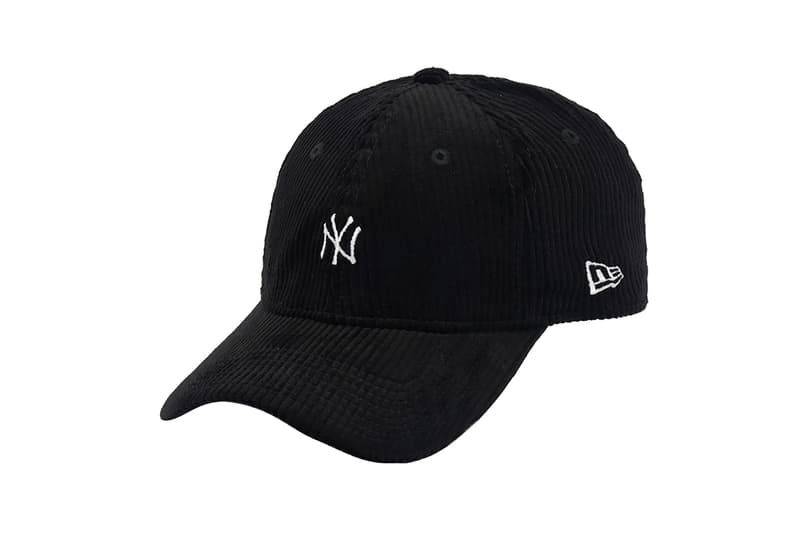 new era hats caps headwear corduroy collection fall new york yankees ny logo