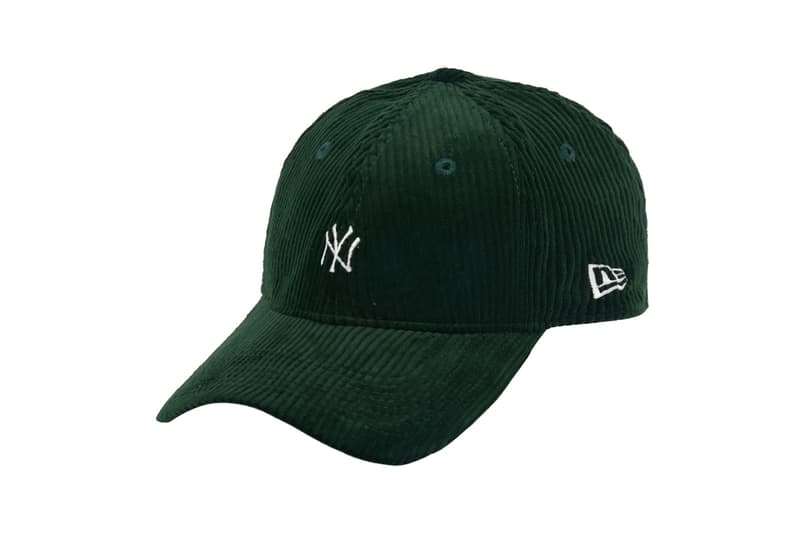 new era hats caps headwear corduroy collection fall new york yankees ny logo 