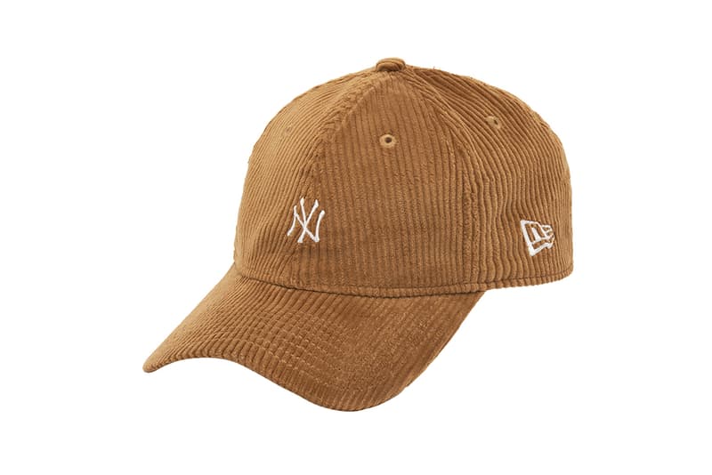 new era hats caps headwear corduroy collection fall new york yankees ny logo