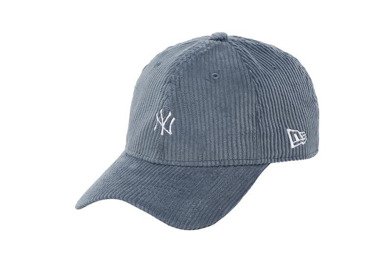 new era hats caps headwear corduroy collection fall new york yankees ny logo