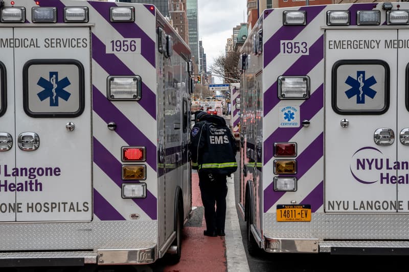 Ambulance EMS Worker New York City NYU