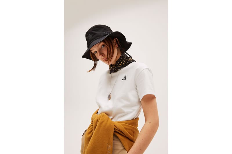 nike acg holiday winter collection gore-tex outdoor jackets puffers hoodies vests mountain fly air nasu sustainable eco-friendly