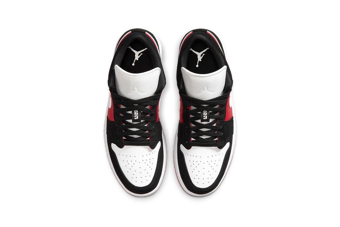 Nike Air Jordan 1 Low Black Red White Release Hypebae Nike Air Jordan 1 Low Black Red White Release Hypebae